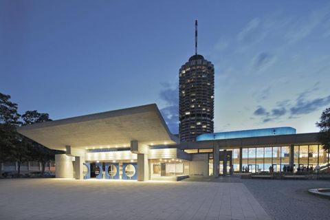 Kongress am Park in Augsburg, Außenansicht
